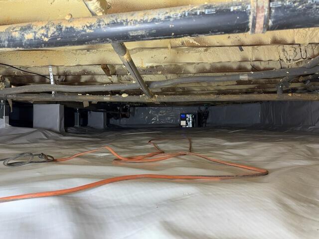 Crawl Space Encapsulation in Surf City, NJ - After Photo