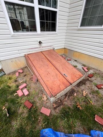 Bilco Door Replacement in Sicklerville, NJ - Before Photo
