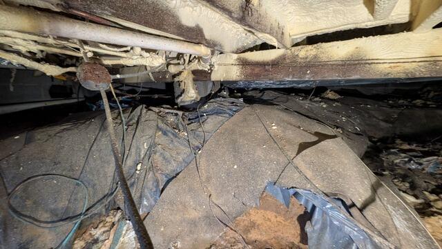 Crawl Space Encapsulation in Sparta, NJ - Before Photo