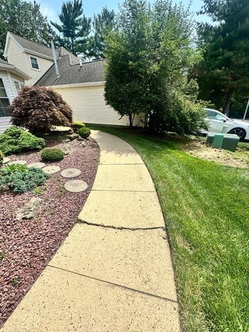 Concrete Lifting and Leveling in Freehold, NJ - Before Photo