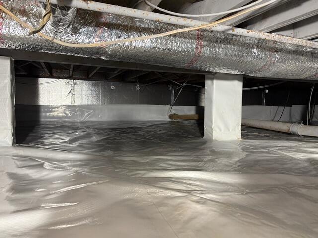 Crawl Space Encapsulation in Wall Township, NJ - After Photo
