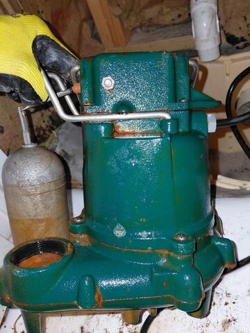 SuperSump Annual Maintenance for Wet Basement Solution - After Photo