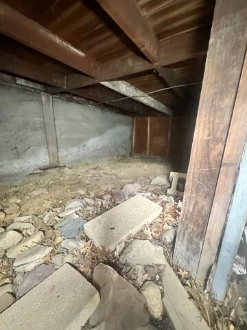 Crawl Space Encapsulation in Glen Rock, NJ - Before Photo