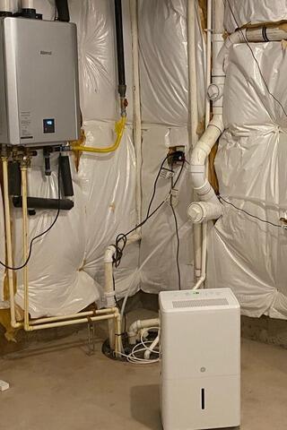 Sump Pump Replacement in Titusville, NJ - Before Photo
