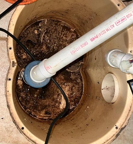 TripleSafe Sump Pump Annual Maintenance in Brooklyn, NY - Before Photo