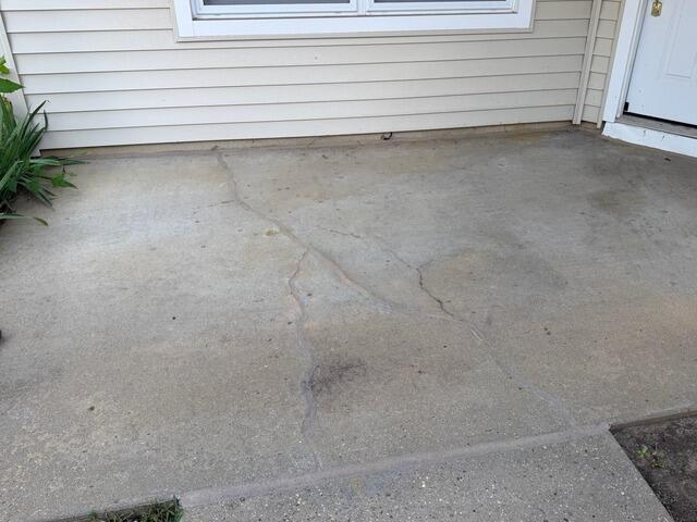 Cracked Concrete Repair in Freehold, NJ - After Photo