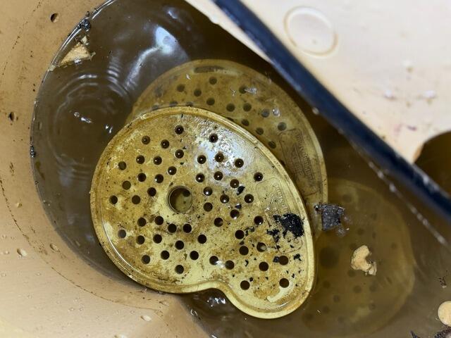 Disassembling and Cleaning of TripleSafe Sump Pump System in Spring Lake, NJ - Before Photo