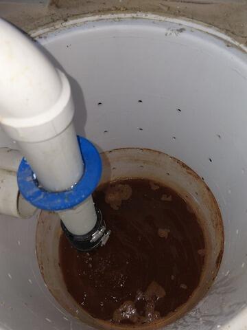 South Orange, NJ -  Annual Maintenance on SuperSump System - Before Photo