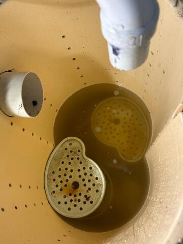 Annual Maintenance on Triple Safe Sump Pump in Waldwick, NJ - Before Photo