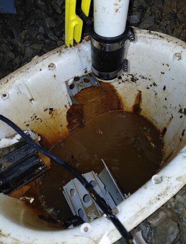 SuperSump Annual Maintenance in South Amboy, NJ - Before Photo