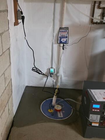 Sump Pump Replacement in Madison, NJ - After Photo