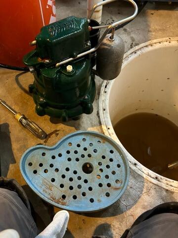 Annual Maintenance on SuperSump and Battery Back Up in Brooklyn, NY - Before Photo