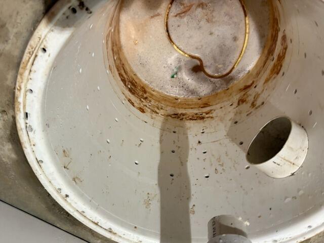 TripleSafe Sump Pump System Annual Maintenance and Cleaning in Somerville, NJ - Before Photo