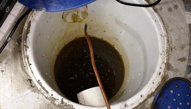 Annual Maintenance on SuperSump and Battery Back Up in Bergenfield, NJ - Before Photo