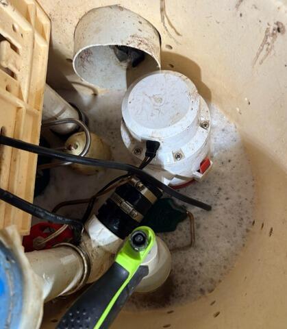 TripleSafe Sump Pump System Annual Maintenance and Cleaning in Edison, NJ - After Photo