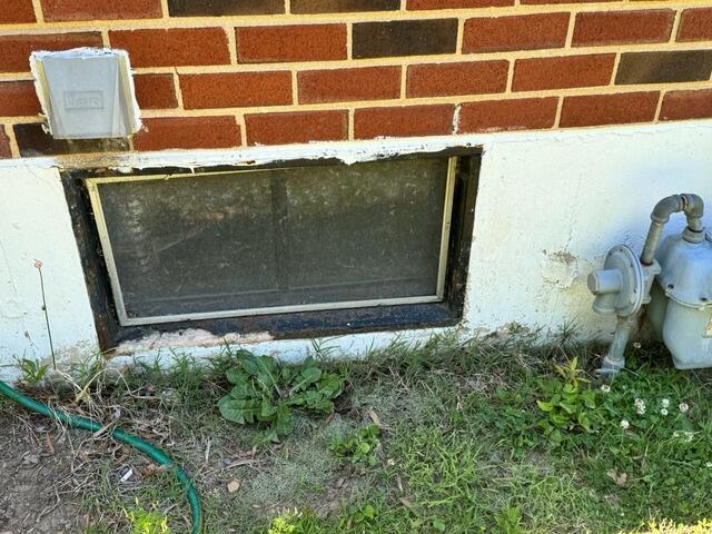 Basement Window Replacement in Newark, DE - Before Photo