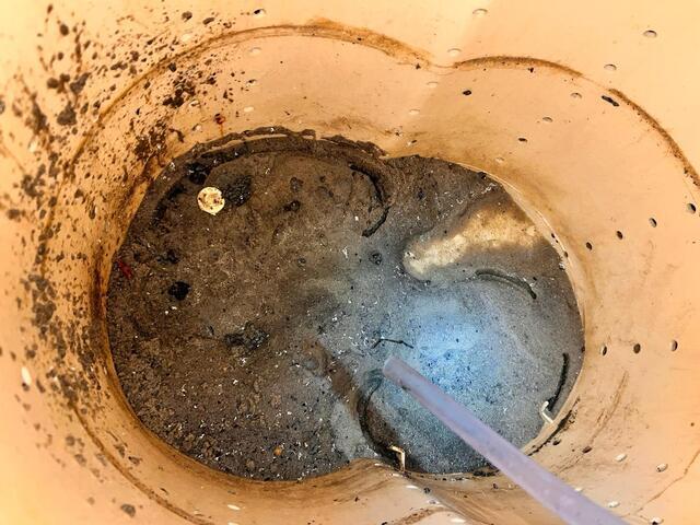 TripleSafe Sump Pump System Annual Maintenance and Cleaning in Toms River, NJ - Before Photo