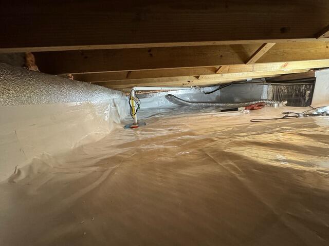 Crawl Space Waterproofing in East Brunswick, NJ - After Photo