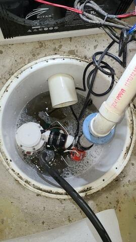 Annual Maintenance on SuperSump Sump Pump System in New Providence, NJ - After Photo