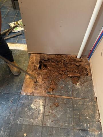 TrueFloor Wood Repair and Crawl Space Encapsulation in Norristown, PA - Before Photo