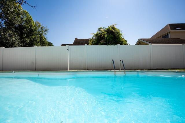 Lifting and Leveling a Concrete Pool Deck in Colonia, NJ - After Photo