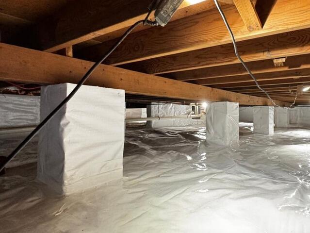 Crawl Space Encapsulation in Pennington, NJ - After Photo