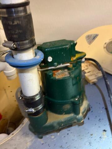 Disassembling and Cleaning of Pumps in TripleSafe in Toms River, NJ - Before Photo