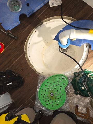 SuperSump Sump Pump System Wet Basement Solution - After Photo