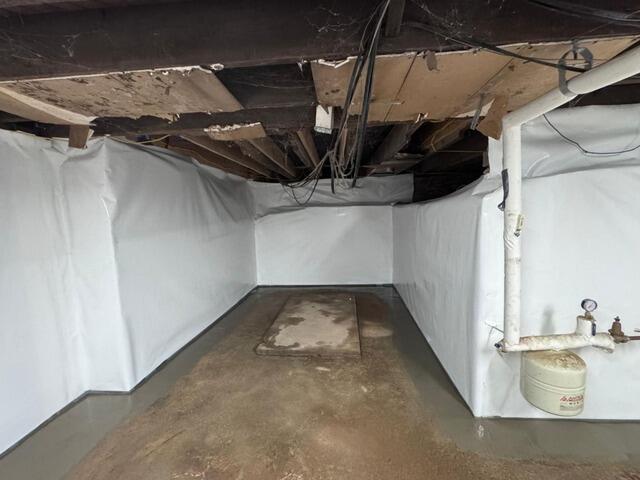 Waterproofing a Basement in Millington, NJ - After Photo