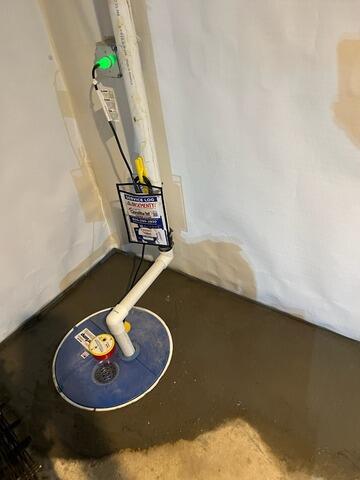 Basement Waterproofing Solution in Historic New Castle, DE - After Photo