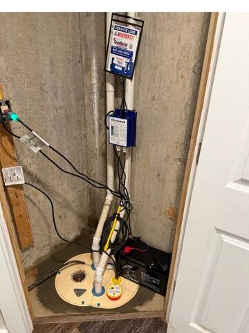 Sump Pump Replacement in Mendham, NJ - After Photo