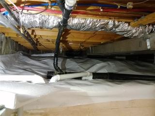 Belmar, NJ Dirt Crawl Space Gets a CleanSpace Make Over