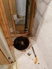 Sump system makeover in Cockeysville, MD - SuperSump System to the Rescue!!