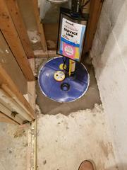 Sump system makeover in Cockeysville, MD - SuperSump System to the Rescue!!