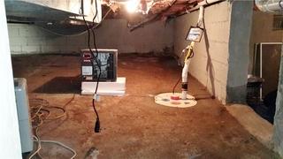 Nasty & Cold Crawl Space Repaired in Livingston, NJ