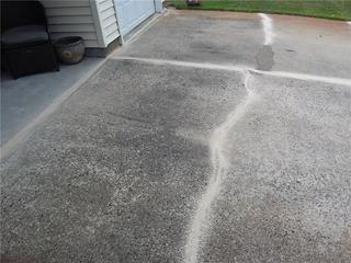Cracked & Settled Driveway in Little Egg Harbor, NJ