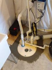 Havre de Grace TripleSafe Sump System Install