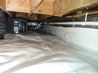 Narrow Musty Crawl Space in Havre De Grace, MD