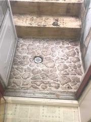 New flooring and a Trench Drain in Elkridge, MD