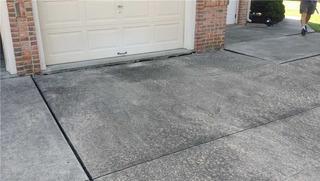 Garage Driveway Lifted & Leveled In Moorestown, NJ