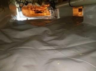 Wet Crawl Space in Budd Lake, NJ