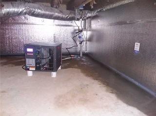 Springfield, PA Crawl Space in need of Waterproofing and Insulation