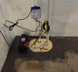 Sump Pump upgrade in Oxford, PA