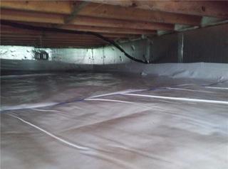 CleanSpace Vapor Barrier install in Severn, MD