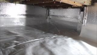 Crawl Space Encapsulation Installed In Fanwood, NJ