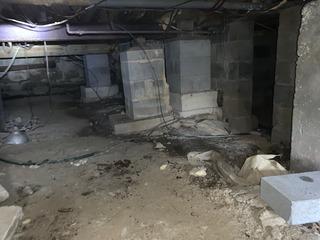 Damp Crawl Space in Lambertville, NJ