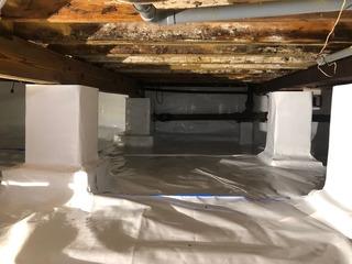 Damp Crawl Space in Lambertville, NJ