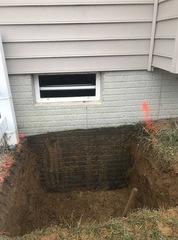 Emergency Egress Exit install in Middletown, DE Basement