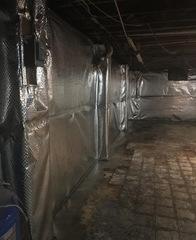 Elkton, MD Basement Waterproofed with WaterGuard and ThermalWall