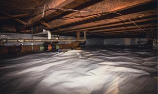 Crawl Space Moisture Barrier Installed in Abington, PA